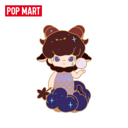 popmart泡泡玛特dimoo星座系列徽章盲盒胸针潮流网红创意礼物
