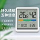 MI 小米 生态米物温湿度计时钟家用室内婴儿房办公室桌面干湿度计电子温湿度表温度计 米物静享温湿度计时钟