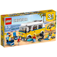 LEGO 乐高 Creator3合1创意百变系列 31079 阳光海滩房车