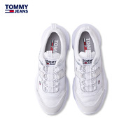 TOMMY HILFIGER Tommy 21新款秋冬女装时尚网面拼接小绣标厚底休闲运动鞋01436