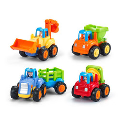 HUILE 汇乐 儿童小汽车玩具挖掘机耐摔玩具  326快乐工程队(随机发一个)