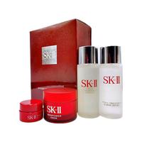 SK-II 护肤套装 (护肤精华露30ml+嫩肤清莹露30ml+赋能焕采精华霜15g+微肌因修护焕采眼霜2.5g)