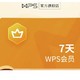 WPS 金山软件 会员7天