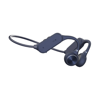 海贝音乐 HiBy 海贝WU2 骨传导蓝牙耳机无线运动跑步耳机 蓝色