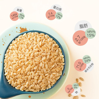 十月稻田 糙米 1kg