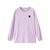 SKECHERS 斯凯奇 女子运动卫衣 L420W287/00AQ 浅紫色 XL