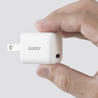 AUKEY 傲基科技 PA-B1 手机充电器 Type-C 20W 白色