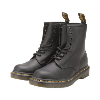 Dr.Martens 马汀博士 CORE系列 1460 GREASY 男女款8孔马丁靴 11822003 黑色 42