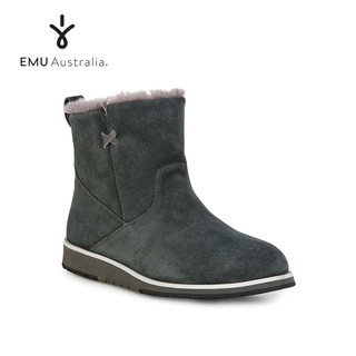 EMU Australia秋冬绒面革羊毛加厚保暖雪地靴防滑女士短靴W11026