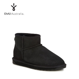 EMU Australia2021秋冬新款防泼水羊皮女士短筒羊毛雪地靴W10937