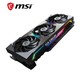  MSI 微星 超龙 GeForce RTX 3080 SUPRIM X 12G LHR 显卡　