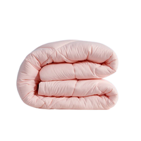  罗莱生活 LUOLAI 家纺 优享 纤柔纤维春被 粉色 150*215cm