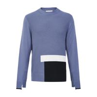 JACK&JONES 杰克琼斯 男士圆领针织衫 220324003 薄雾色 M