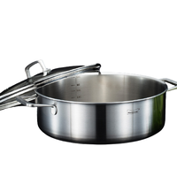 Momscook 慕厨 德瑞系列 XR3211 火锅(32cm、9L、304不锈钢)