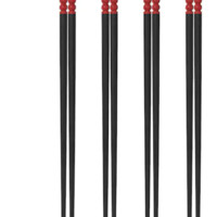 IKEA 宜家 KUNGSTIGER 坤蒂格 4双筷子 红色