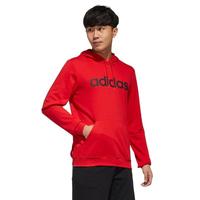 adidas NEO M Esntl Lg Hd 男子运动卫衣 FP7431 红色/黑色 L