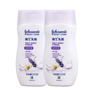 Johnson's body care 强生美肌 悠然舒缓沐浴乳 200g*2