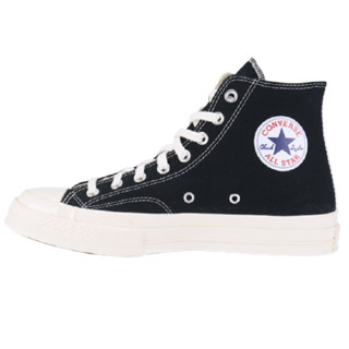 COMME des GARÇONS X Converse1970s 男女款高帮帆布鞋 150204C 黑色 37.5