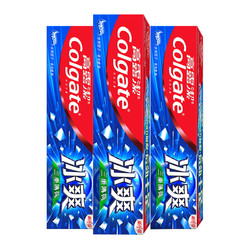 Colgate 高露洁 冰爽分子三重薄荷牙膏 180g*3支