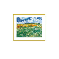 买买艺术 文森特·威廉·梵·高《奥维森平原》65x50cm