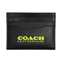 COACH 蔻驰 Men's Flat Card Case