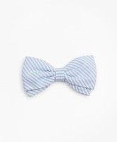 Brooks Brothers Boys Seersucker Pre-Tied Bow Tie