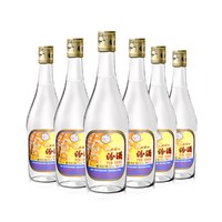 汾酒 玻汾 （六瓶装）清香型白酒500ml*6瓶