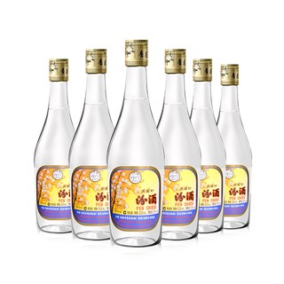 汾酒 玻汾 （六瓶装）清香型白酒500ml*6瓶
