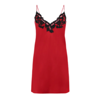 LA PERLA MAISON系列 女士真丝吊带睡裙 CFI0019227_DL 升级款 红色 L