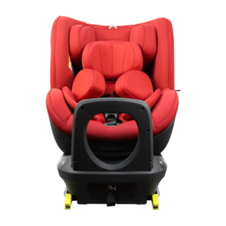 AVOVA德国进口车载儿童安全座椅汽车用婴儿0-4岁360度旋转斯博贝 考拉灰