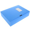SUNWOOD 三木 HC-75 A4档案盒 蓝色 75mm 单个装
