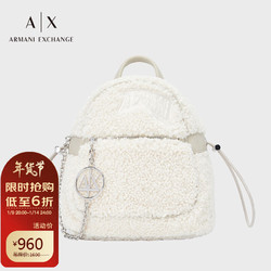 阿玛尼ARMANI EXCHANGE奢侈品21秋冬AX女士双肩背包 942717-1A706 BEIGE-00010米白色 U