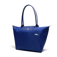 LONGCHAMP 珑骧 Le Pliage Club系列 女士单肩包大号 L1899619P24 深蓝色