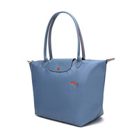 LONGCHAMP 珑骧 Le Pliage Club系列 女士单肩包大号 L1899619564 蓝色