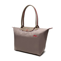 LONGCHAMP 珑骧 Le Pliage Club系列 女士单肩包大号 L1899619P18 棕色