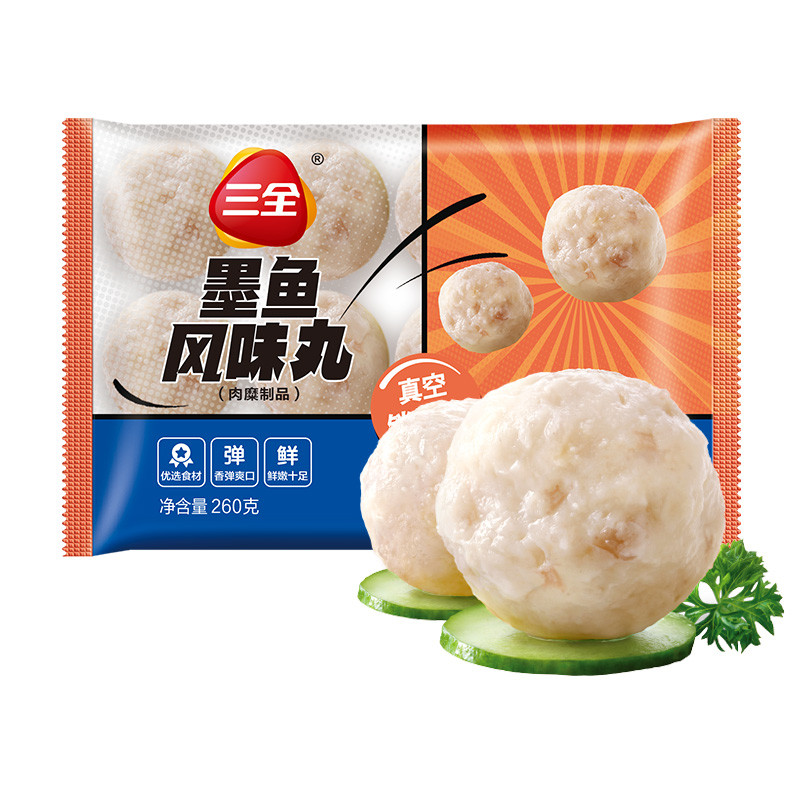 三全 墨鱼风味丸 260g