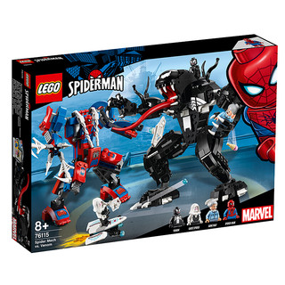 LEGO 乐高 SpiderMan蜘蛛侠系列 76115 蜘蛛侠机甲大对决