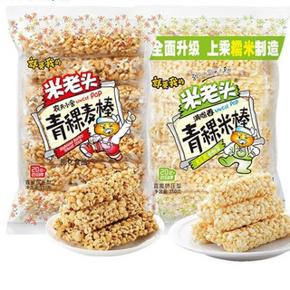 UNCLE POP 米老头 青稞米棒 花生味 150g