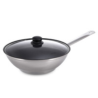 LINKFAIR 凌丰 乐膳系列 LFLS-30D 炒锅(30cm、不粘、有涂层、304不锈钢)