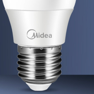 Midea 美的 E27螺口LED灯泡 日光色 单只装