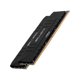 Crucial 英睿达 铂胜系列 黑马甲 DDR5 3200MHz RGB 台式机内存 灯条 黑色 16GB 8GB*2
