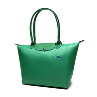 LONGCHAMP 珑骧 Le Pliage Club系列 女士单肩包大号 L1899619P25 仙人掌绿