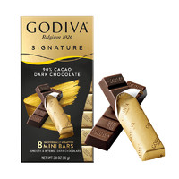 88VIP：GODIVA 歌帝梵 醇享系列 90%可可黑巧克力 80g