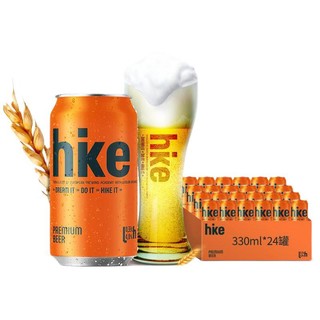 Hike 海客 嗨的时间 原浆精酿果啤酒 500ml*24罐