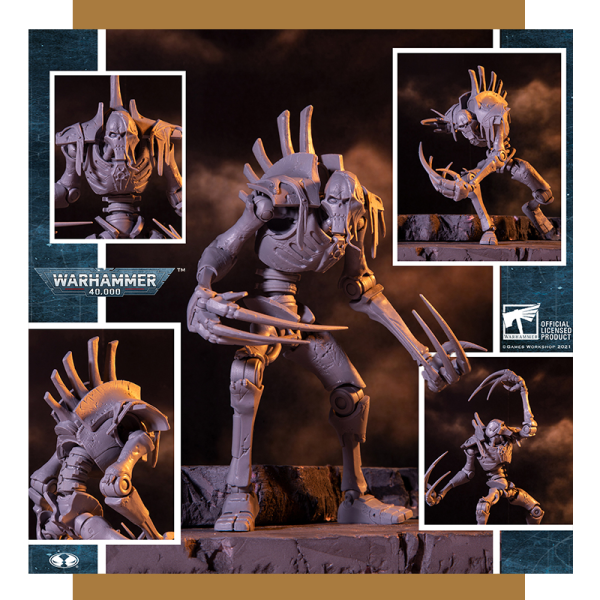 mcfarlane toys 麦克法兰 战锤40k系列 太空死灵剥皮者白模【报价