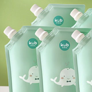 kub 可优比 婴儿多效除菌洗衣液 500ml*2袋