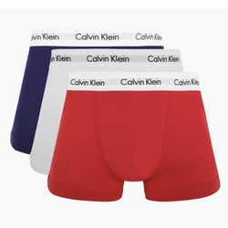 Calvin Klein 卡尔文·克莱 U2662 男士纯棉平角内裤 3条装
