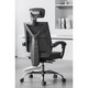 HBADA 黑白调 HDNY132-干练 人体工学椅 黑色标准款