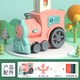 多米诺骨牌电动小火车儿童玩具