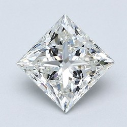 Blue Nile 1.10 克拉公主方形钻石 LD17658399